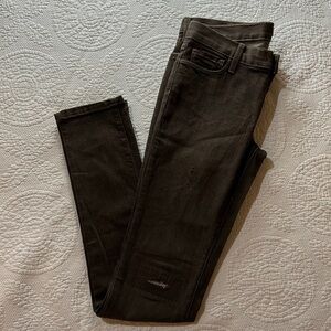 L’Agence denim New 27. Brown distressed skinny